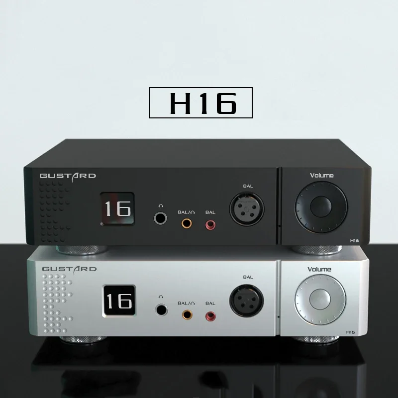 

GUSTARD H16 Balanced Headphone Amplifier HIFI EXQUIS OLED Screen Remote Preamplifier