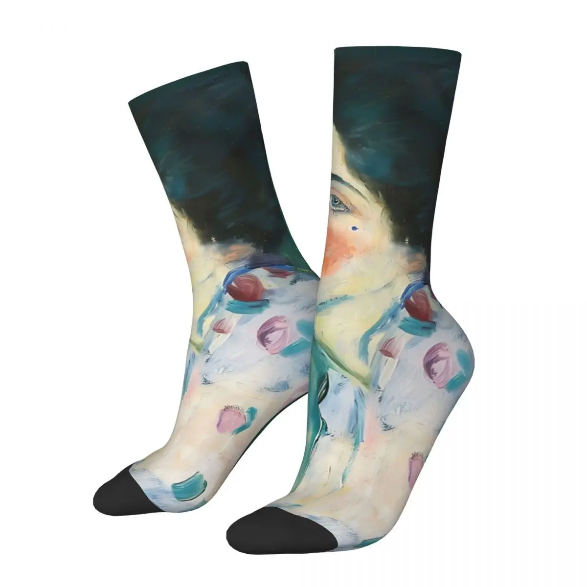 Retro Women Crazy Men's Socks Gustav Klimt Patting Art Unisex Harajuku Seamless Printed Happy Novelty Crew Sock Boys Gift