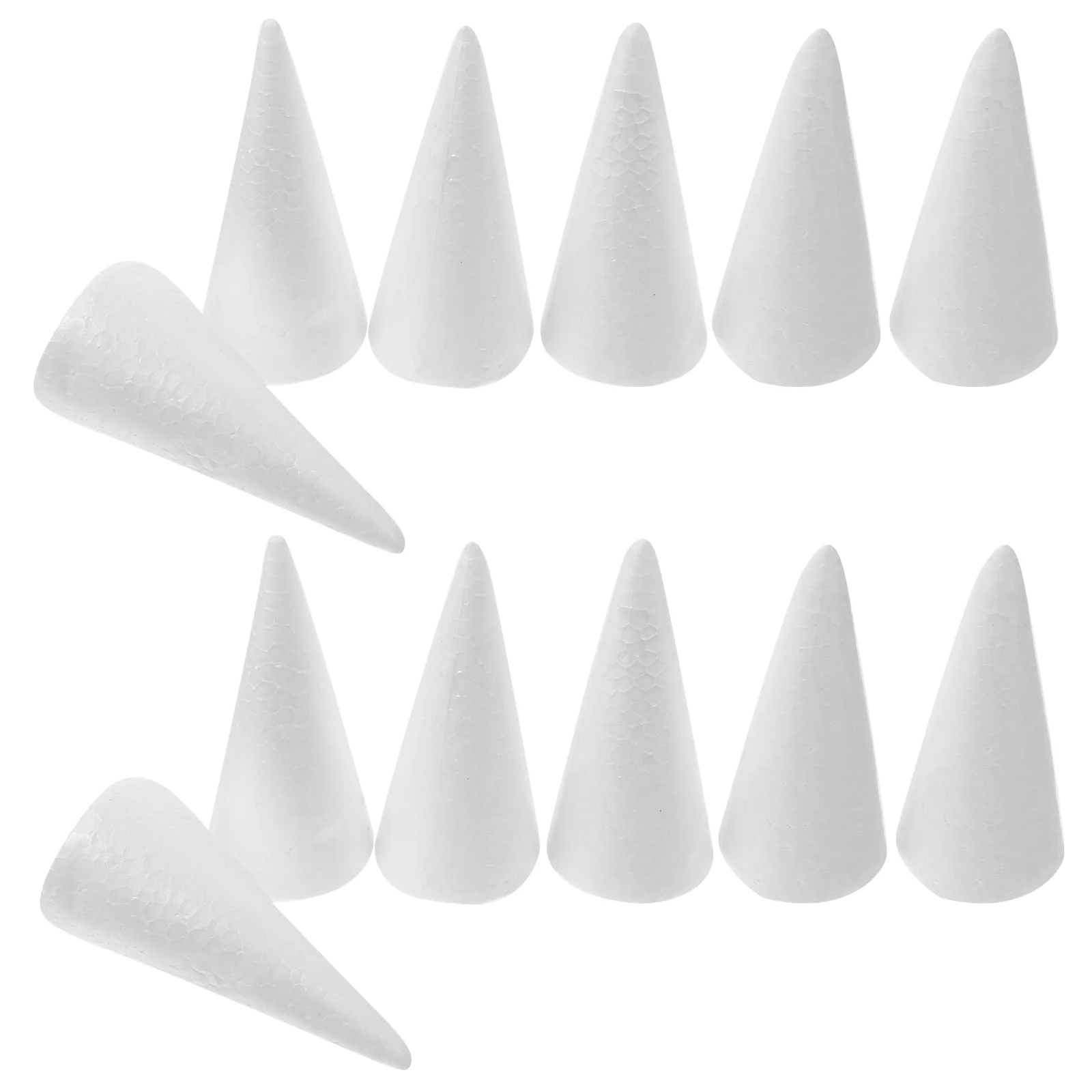 12 Pcs Children Toys Christmas Crafts Ornament Cone Toddler Fairy DIY Travel Father