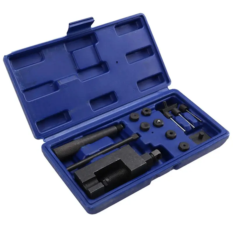 A30F-Motorcycle Splitter Heavy Chain Breaker Cutter Riveter Tool Kit Accessories Oil Seal Chain Tool Chain Cutter