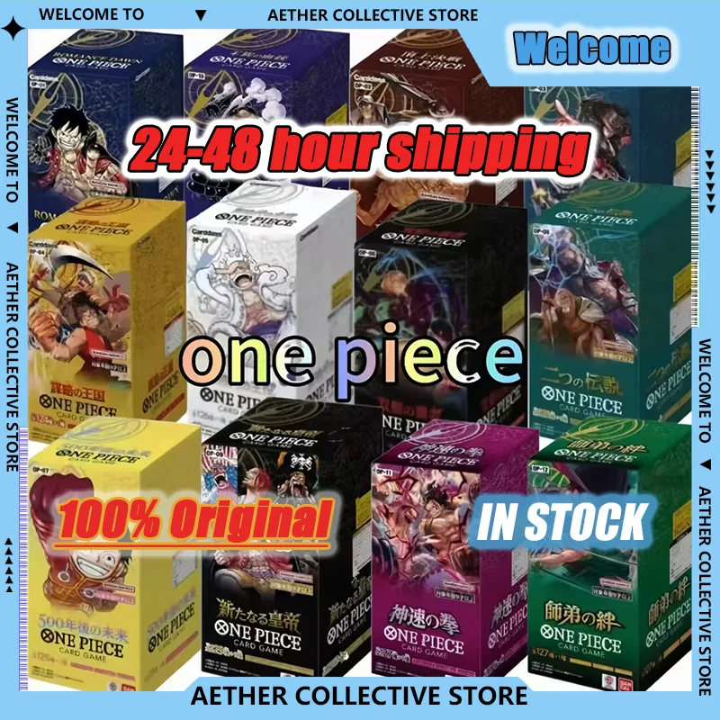 الأصلي قطعة واحدة TCG بطاقة لعبة بطاقات التداول الداعم صندوق OP01-OP13 سلسلة كاملة النسخة اليابانية OPCG بطاقة تحصيل هدية صندوق #1