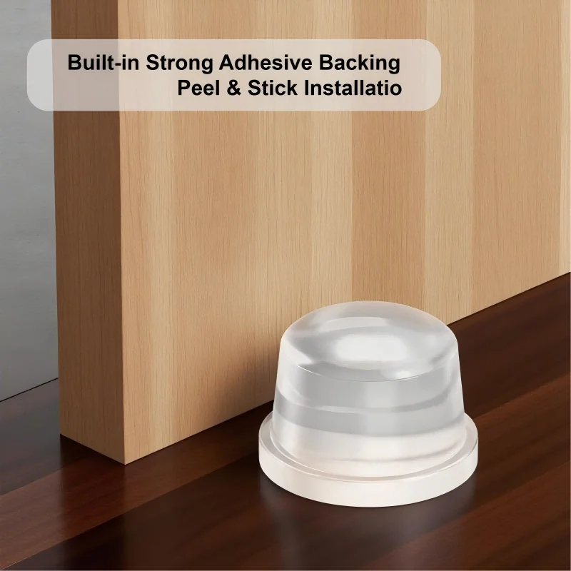 

2/5/8PCS Cylindrical Self-adhesive Wall Bumper Pads, Shockproof & Noise Reduction, Multi-scenario Use