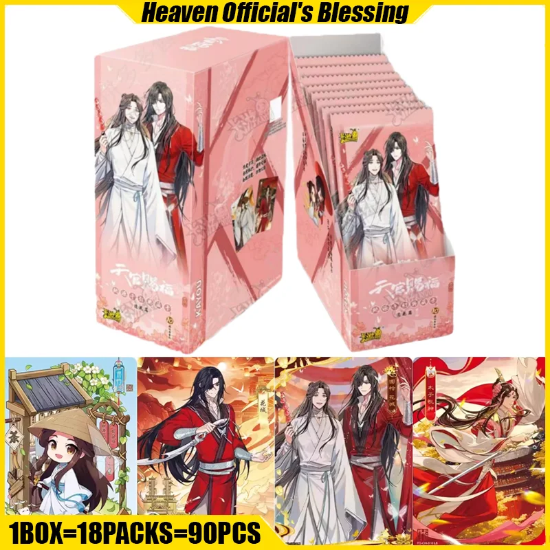 KAYOU Vol.2 Heaven Official's Blessing Cards Anime Collection Card Mistery Box Board Game Toys Birthday Gifts for Boys and Girls