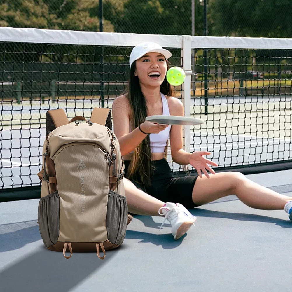 حقيبة ظهر للمشي لمسافات طويلة سعة 20 لتر، خفيفة الوزن للسفر، حقيبة ظهر مضادة للماء للتخييم، متعددة الجيوب، حقيبة أكسفورد الرياضية، حقيبة نهارية للتنزه سيرًا على الأقدام #4