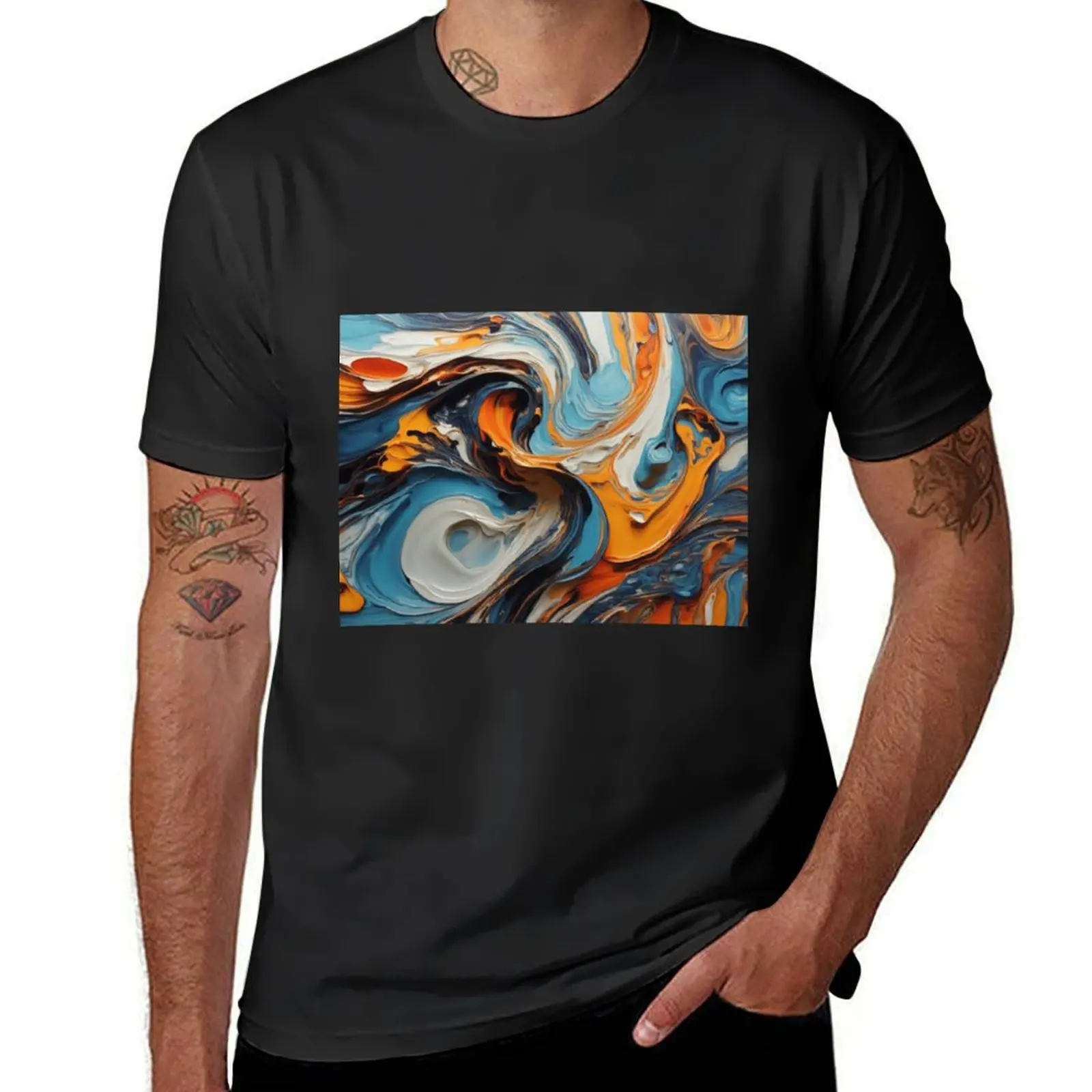 art work for wall designed T-Shirt new edition customs design your own sublime graphics Men's cotton t-shirt