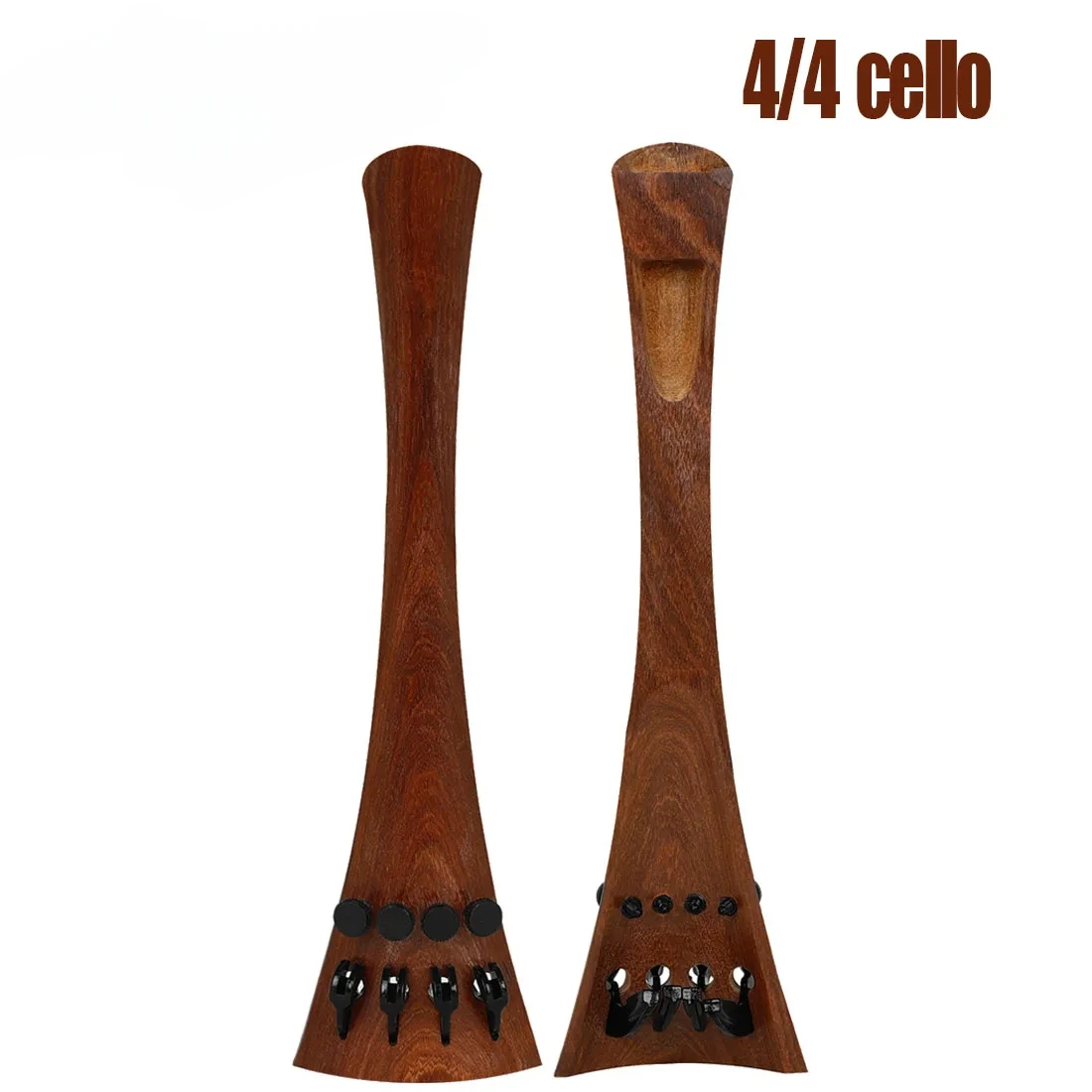 

4/4 Cello Plate Mahogany Fibre Stretching Plate One-piece Structure Tailpiece Cello Parts Stringed Instruments Accessories