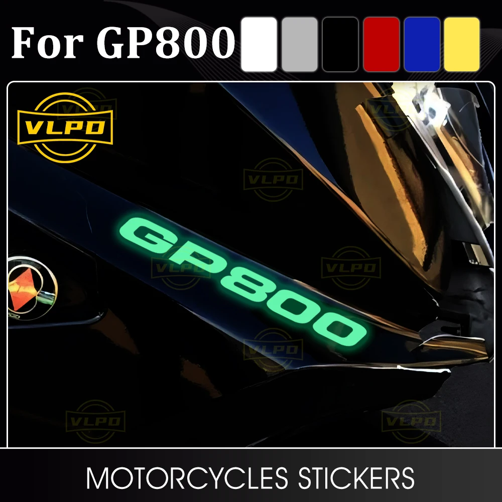 Motorcycle Glow Stickers Waterproof Decal for Gilera GP800 GP 800 2007 2008 2009 2010 2011 2012 2013 2014 Accessories