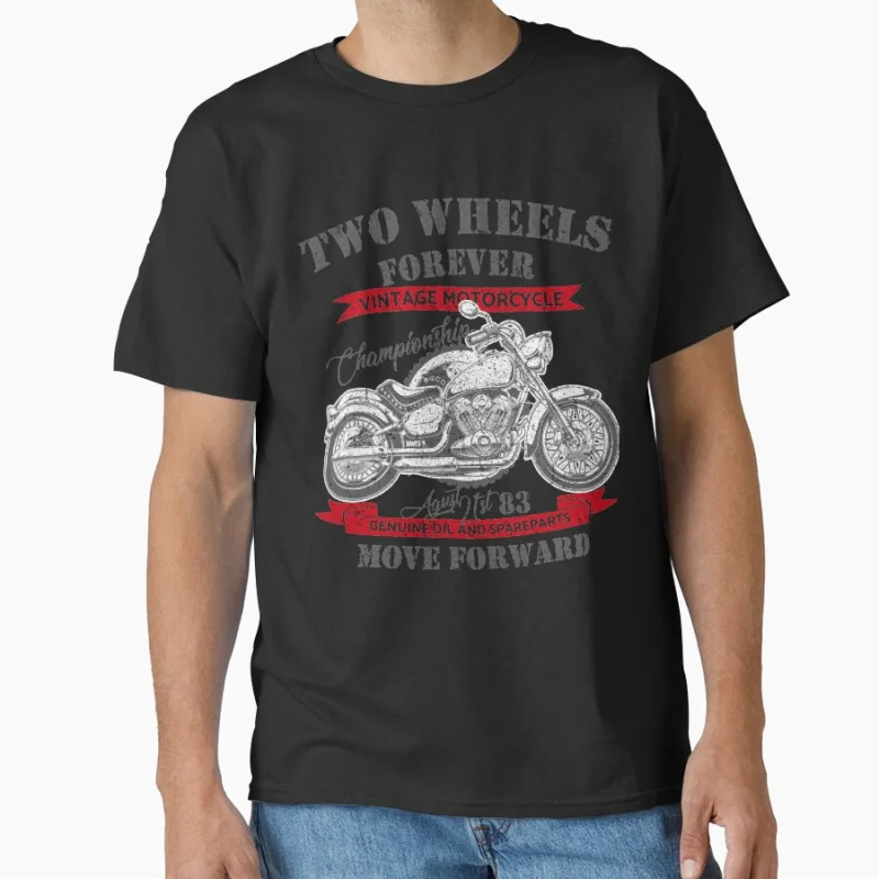 

Motorcycle Funny Ride or die vintage speed race Short-sleeve crewneck T-shirt for moto rider large size tee Adult Tops