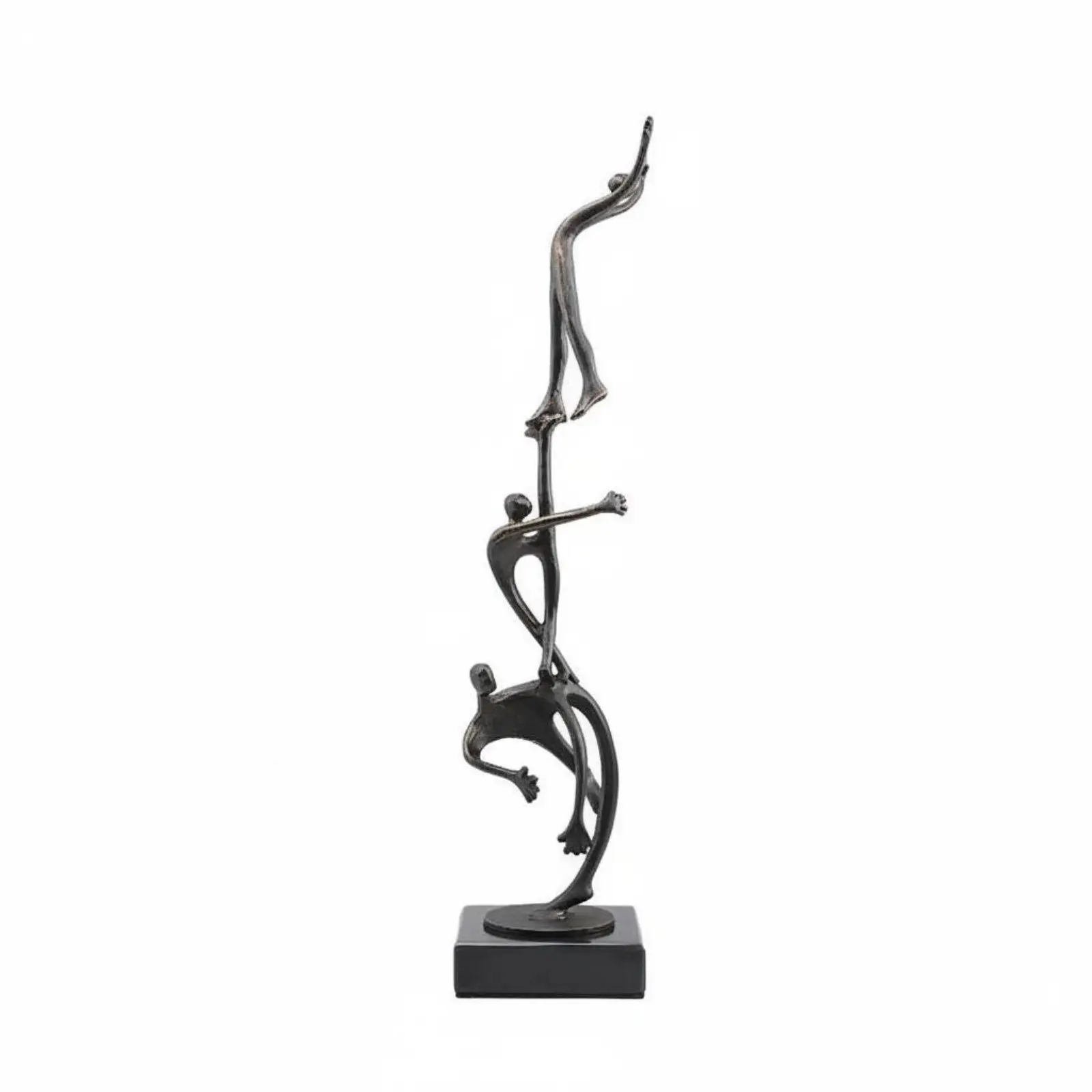 acrobat-sculpture-minimalist-cast-iron-art-ornament-european-aesthetic