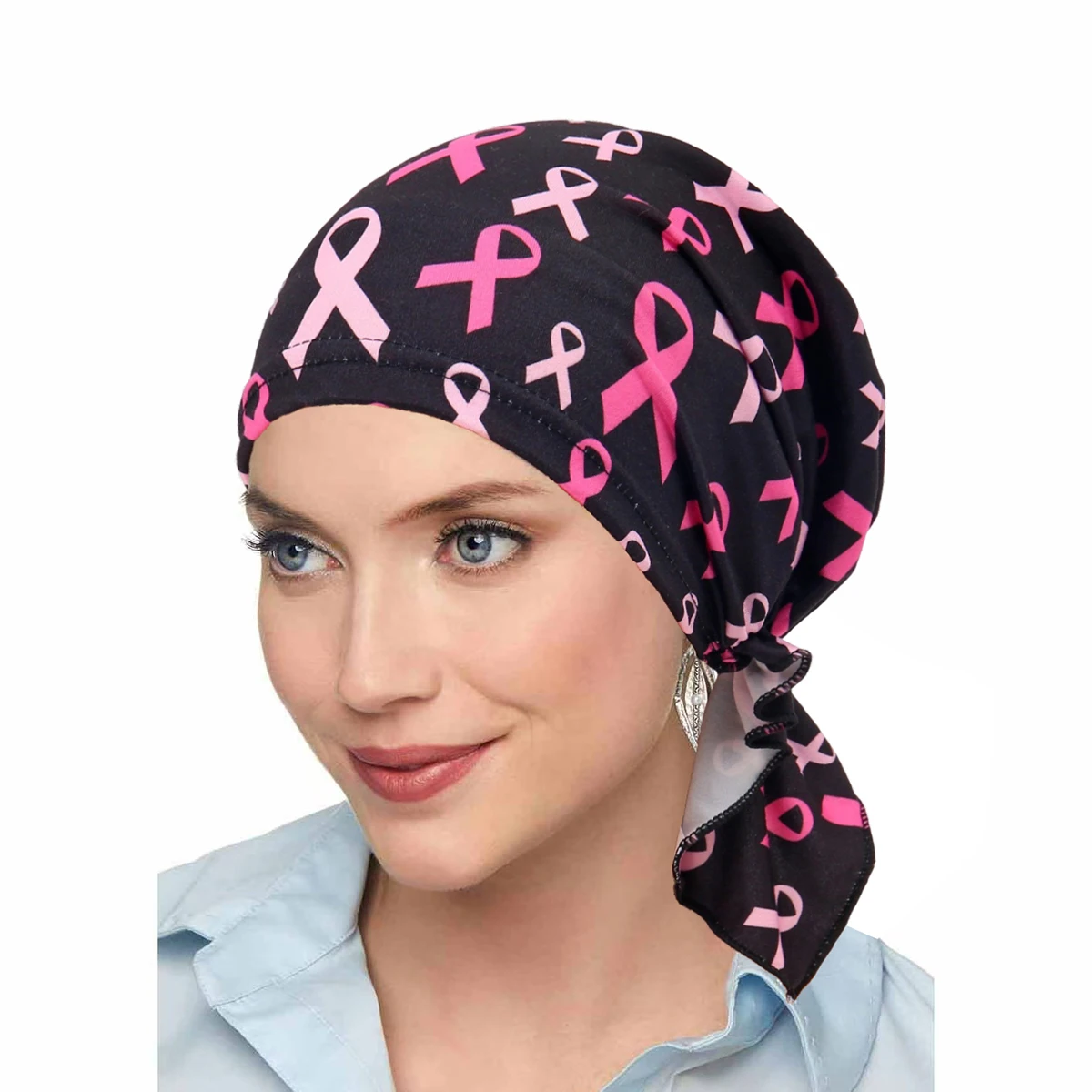 

Fashion Print Women Muslim Hijab Turban Cap Soft Stretch Muslim Hat Headscarf Islamic Inner Turban Underscarf Hat Bonnet
