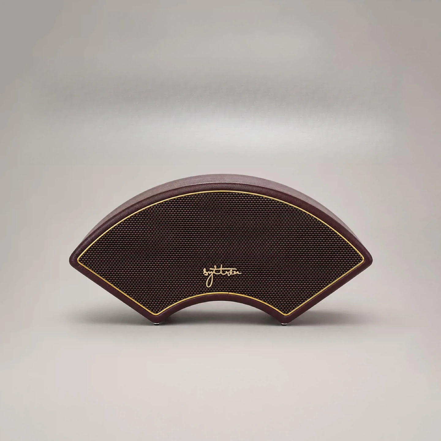 Desktop Bluetooth speaker HIFI audio, retro ambient light, fiber optic USB computer speaker