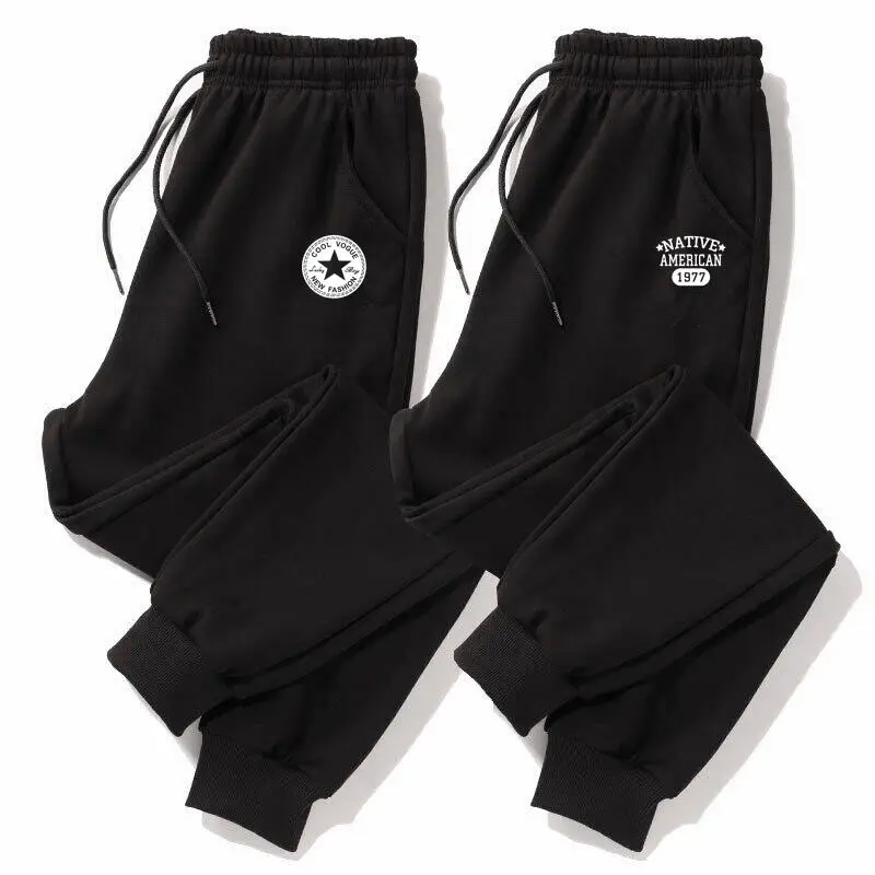 

Модные мужские повседневные спортивные брюки, тонкие легкие свободные спортивные штаны с манжетами Harlan, летняя модная уличная одежда