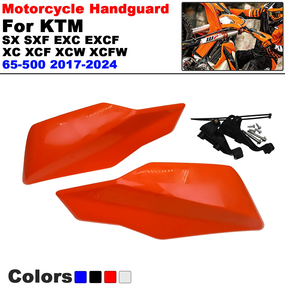 

Motorcycle Hand Guards Protection For KTM EXC XC SX SXF XCF 125-500 2024 Handguard Dirt Bike Enduro Motocross Accessories