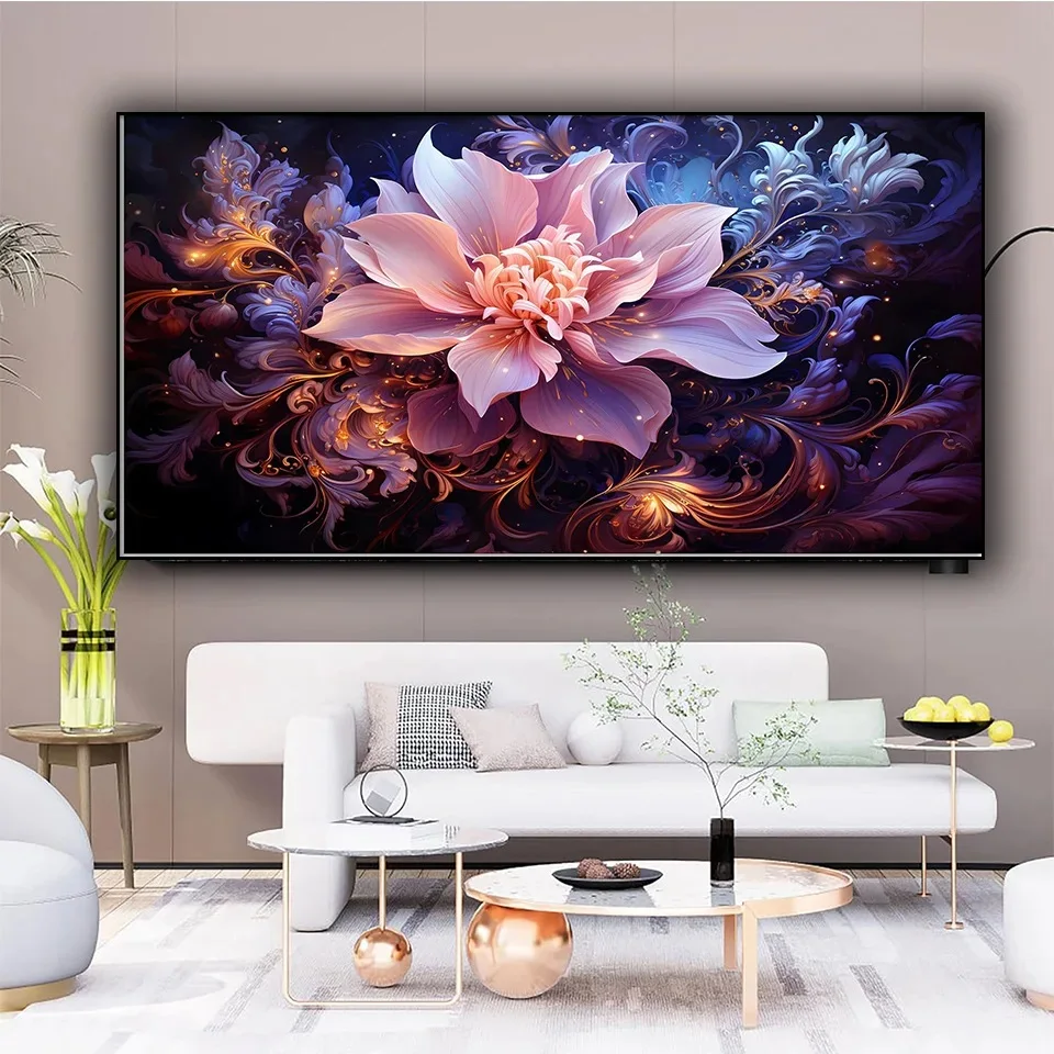 Fiori pittura diamante fai da te nuovo 2024 pieno quadrato rotondo diamante mosaico modello Needlwork ricamo fiori rosa decorazioni per la casa