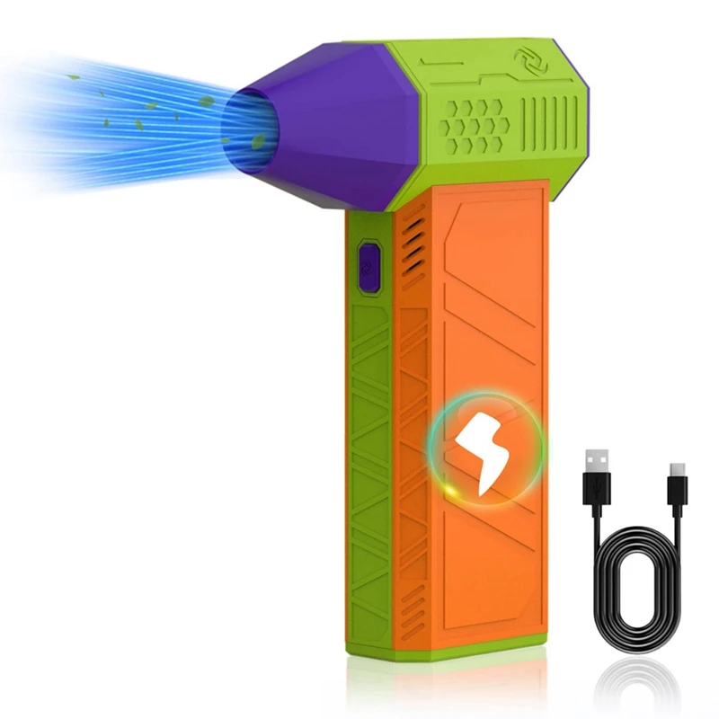 

A39T-Electric Air Duster-3 Gear Adjustable 130000RPM Jet Blower-Good Replace Compressed Air Can - Reusable Canned Air Duster