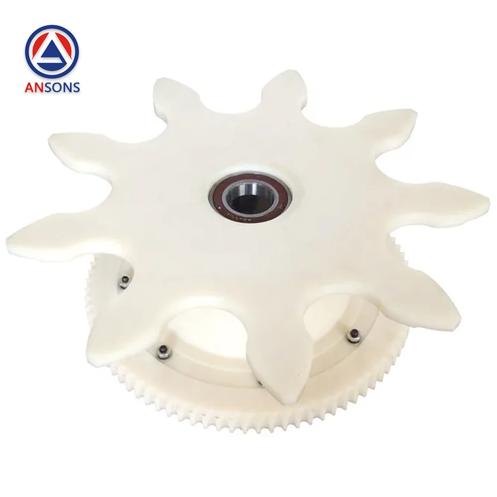 GAA26180R GAA26180 EGO2215AB53 OTIS Escalator Handrail Drive Pin Wheel Gear Ansons Escalator Spare Parts