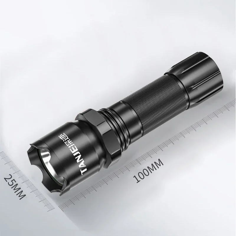 Powerful LED Flashlight Strong Bright Aluminum Alloy Portable Torch USB Rechargeable Outdoor Camping Tactical Flash Light