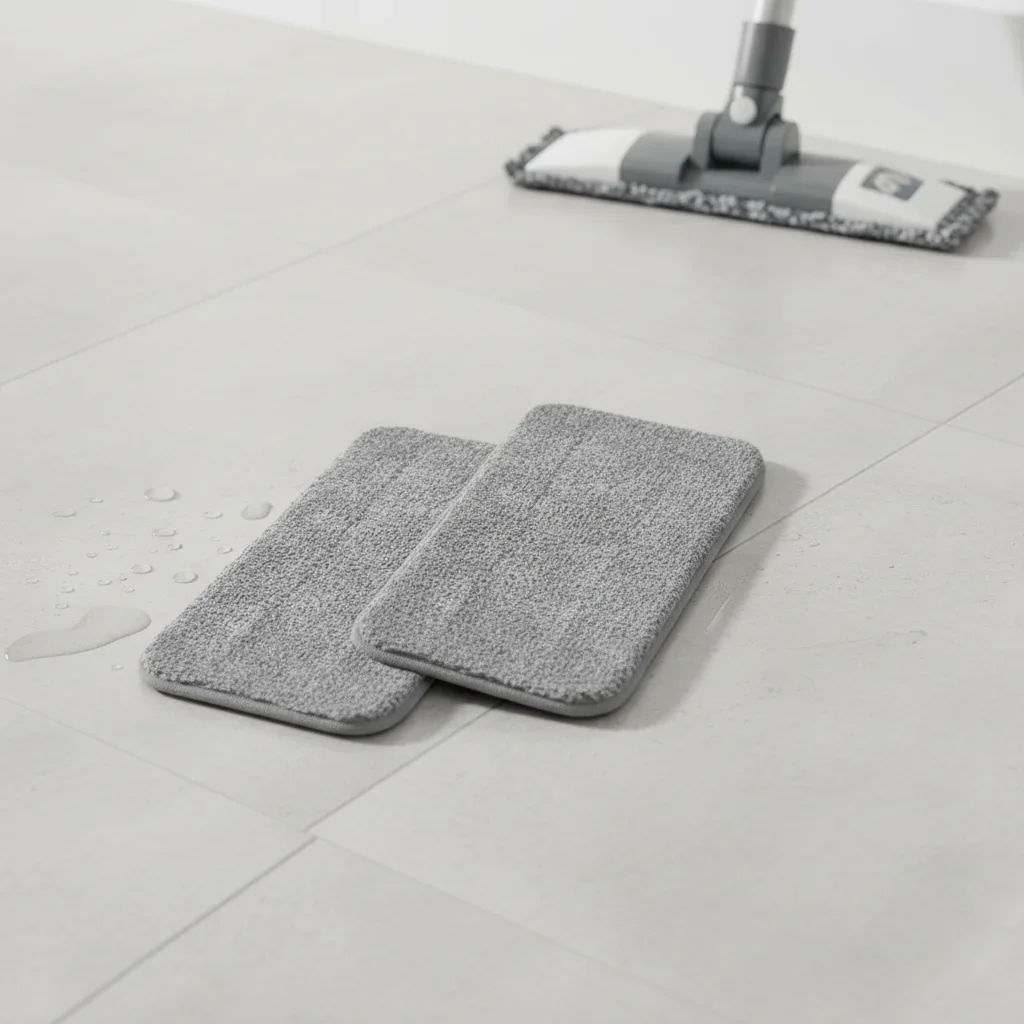 2pcs HD-QJ306 Microfiber Steam Mops Pads Replacement Cleaning Cloths For WVSAW Floor For Steamer For Home Use