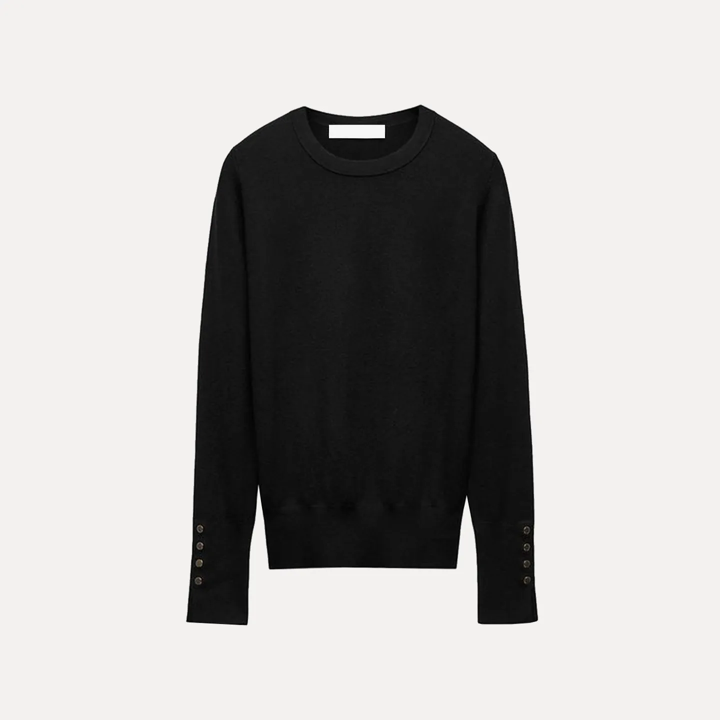 เสื้อถักแฟชั่นผู้หญิงทรงกลม แขนยาว เรียบง่าย สไตล์เฉพาะตัว คอลเลคชั่นใหม่ ฤดูหนาว 2025 ทรงปกติ แบบเดี่ยว...