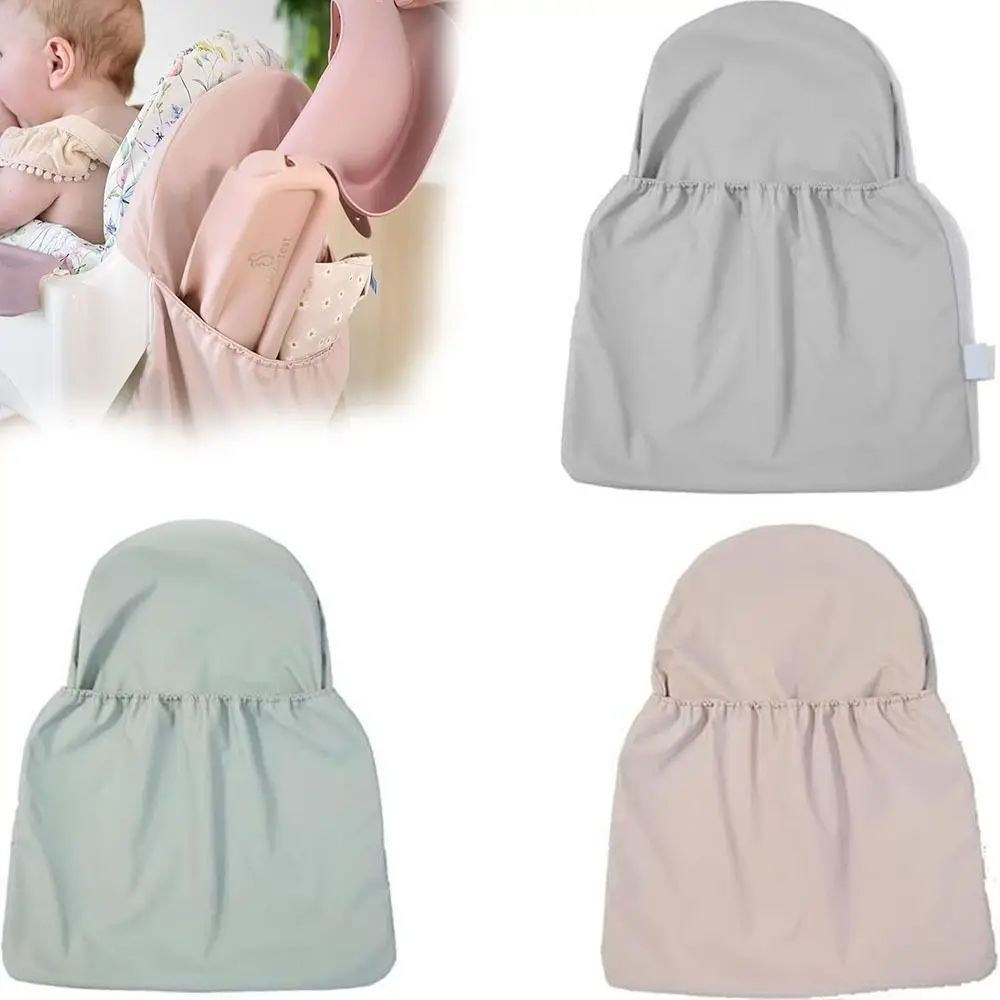 Portable Highchair Handy Pocket Pouch PU Organiser Bag Dining Chair Back Storage Bag Baby Highchair Back Hanging Bag