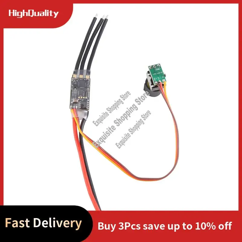 

Трехфазный бесщеточный драйвер двигателя постоянного тока 7-26 В, плата привода двигателя постоянного тока, регулятор скорости с потенциометром, прочный (20A)-BTF