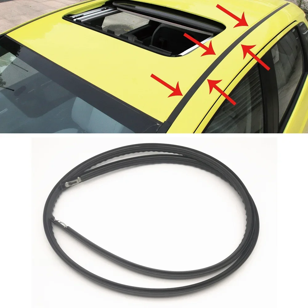 Kamshing For Honda Fit Jazz 2003-2021 Roof strips rubber Car Roof Rubber Seal Auto Roof Molding Trim Rubber Seal
