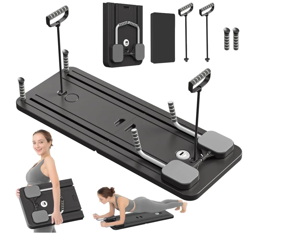 

Customization Pilates Reformer Set, Multi-Purpose Foldable Pilates