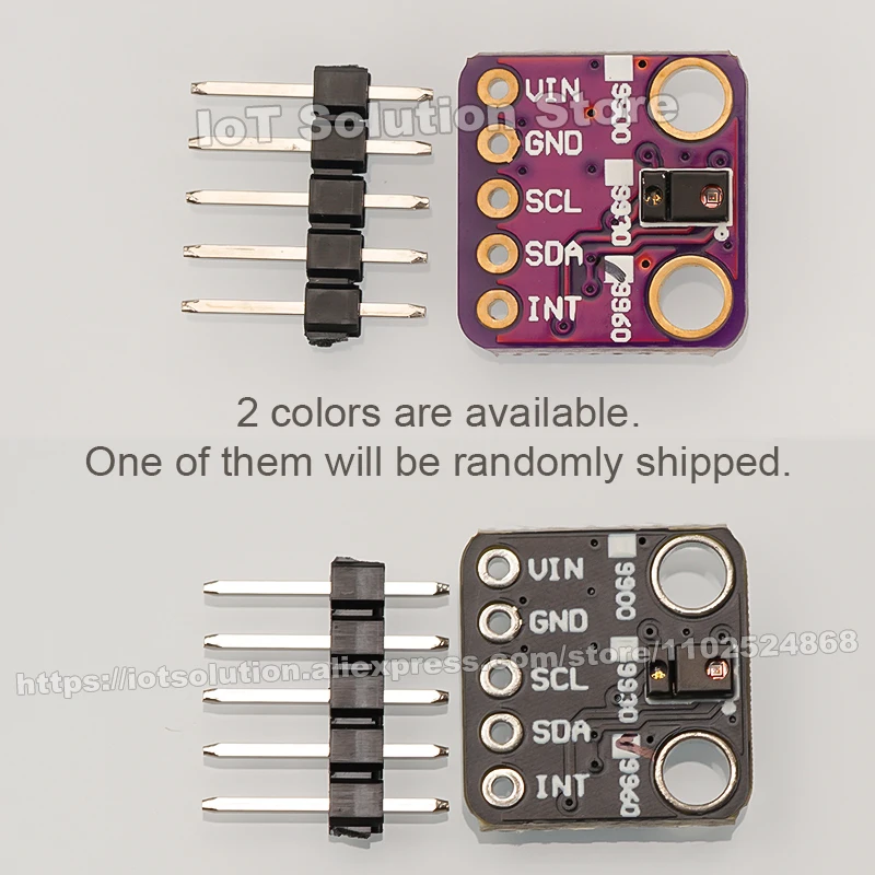 Rgb gumセンサーモジュール、3-5v iicプロトコル、APDS-9960、apds9960、13.5x13.5mm