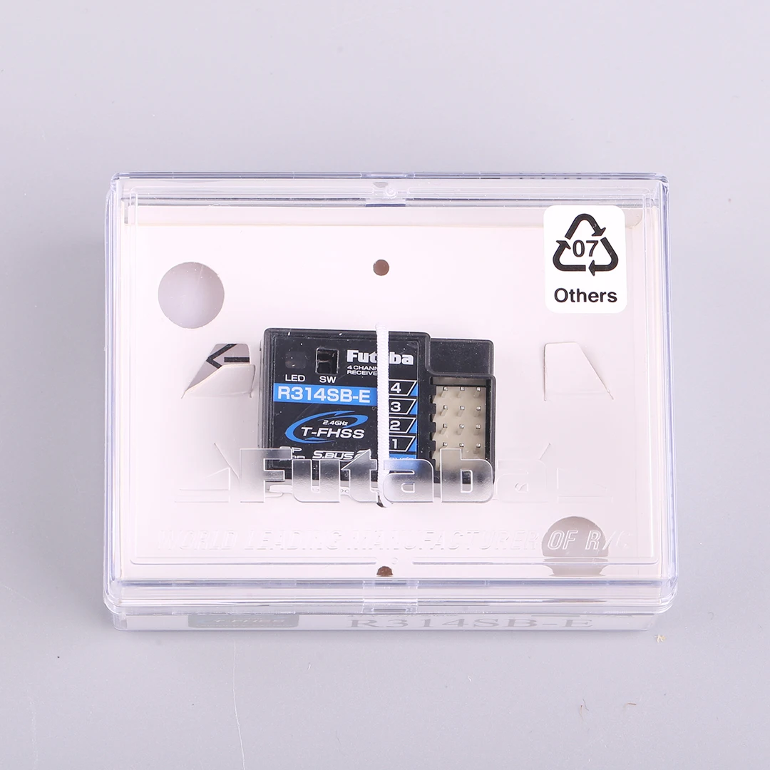 

FUTABA R314SB R314SB-E 2.4GHz 4-Channel T-FHSS Receiver Compatible with FUTABA Transmitters for RC Model Control