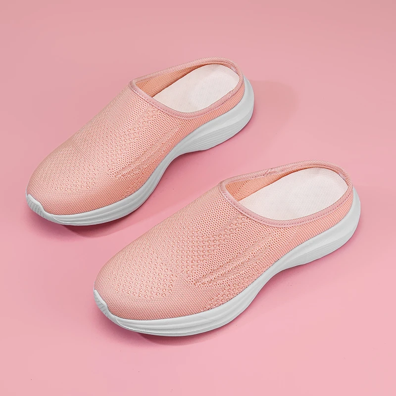 

Womens Casual Shoes Slip on Mules & Clogs for Womens Light Open Back Shoes Comfort Breathable Slippers Closed Toe Slides