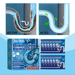 Garbage Disposal Tablet Pipe Sewer Dredging Agent Foaming Drain Odor Eliminator Sink Clogging Removal Kitchen Water Pipe Cleaner