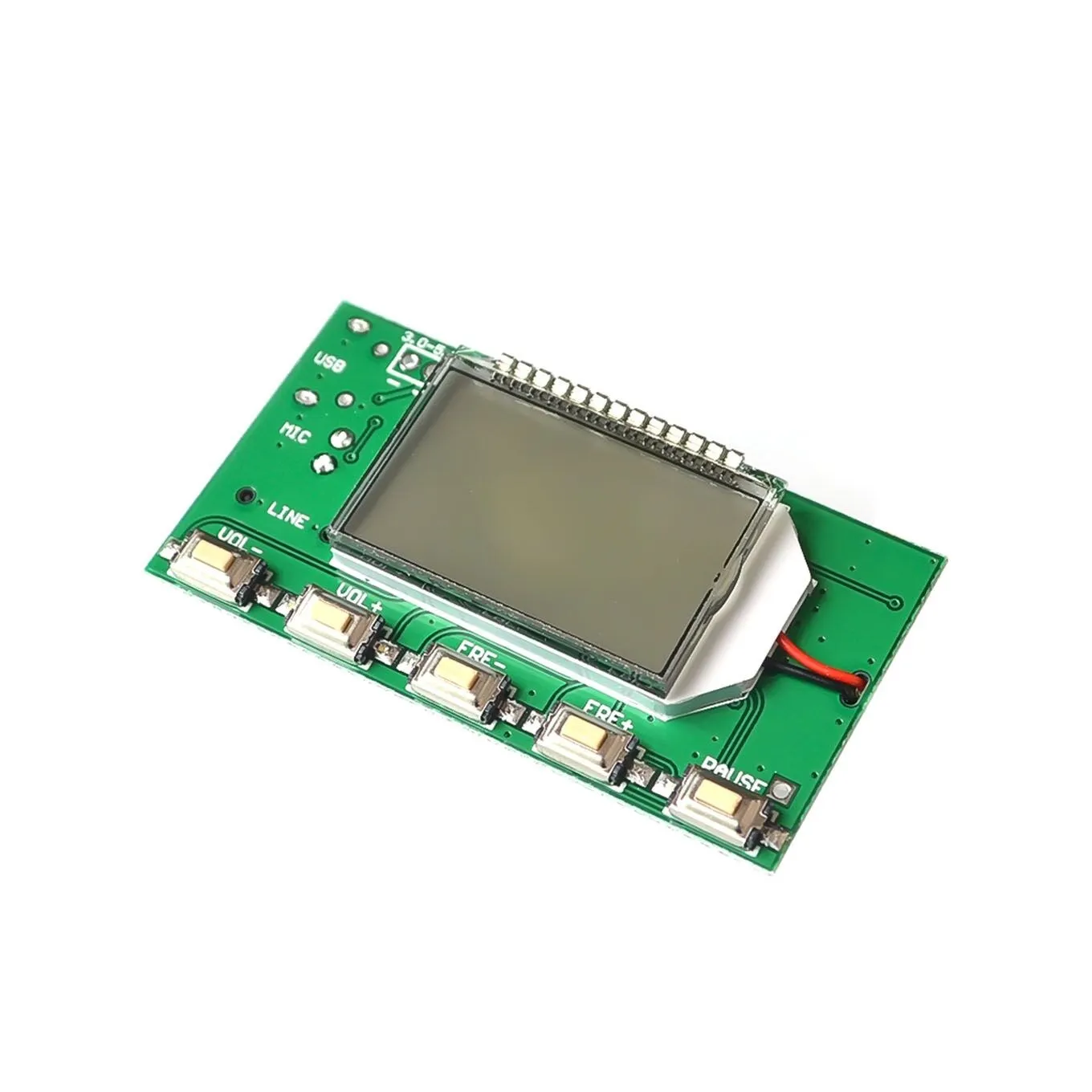 DSP PLL 87-108MHz Stereo FM Transmitter Module Digital Digital Wireless Microphone Board Multi-function Frequency Modulation