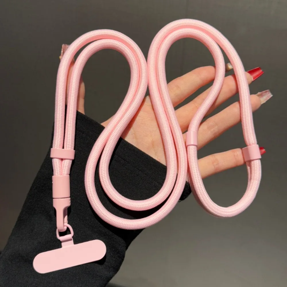 

Rotating Buckle Mobile Phone Lanyard Metal Clip Neck Straps Phone Crossbody Chain Anti Loss Woven Cell Phone Strap Phone Charm