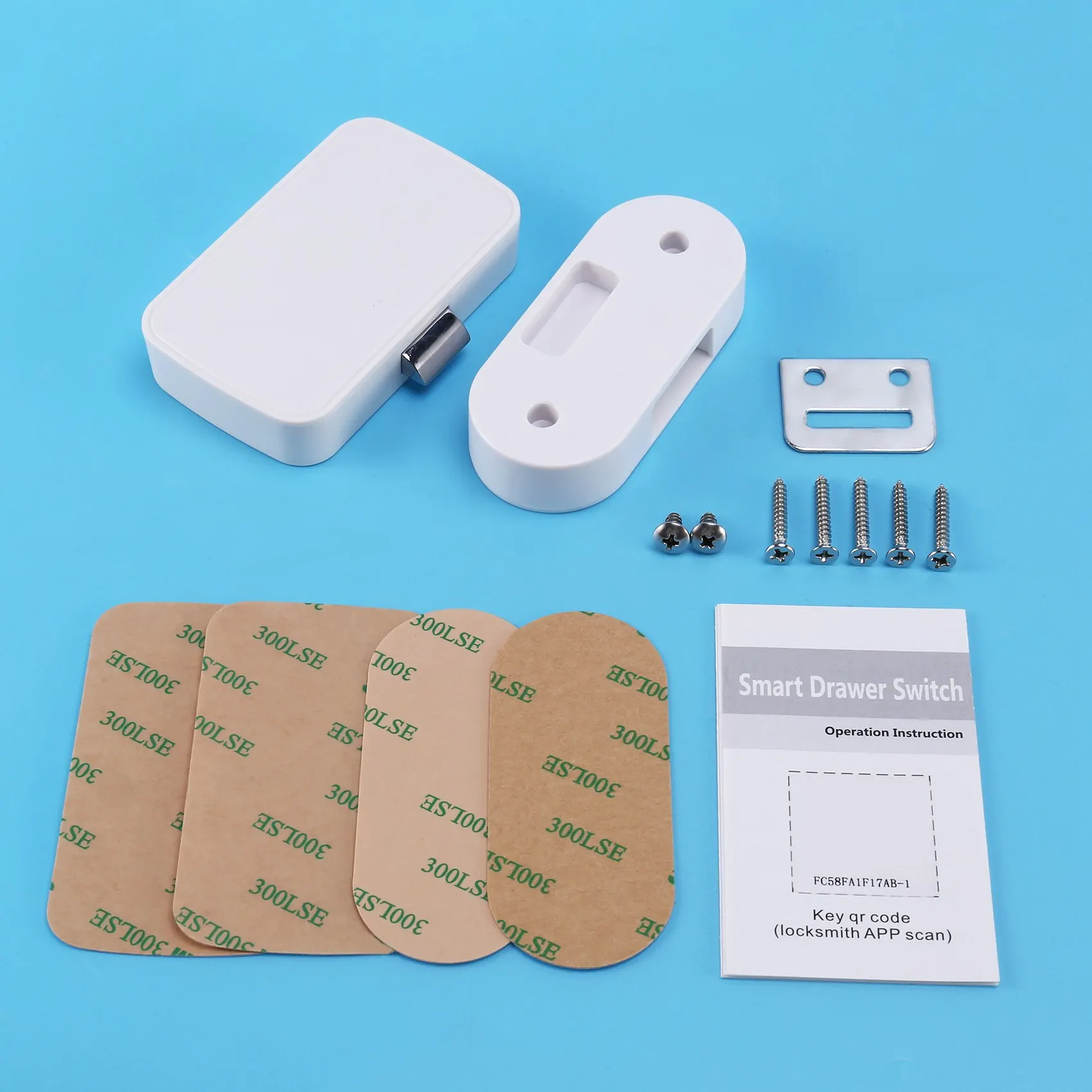 Najlepsze Oferty T1 Inteligentny Zamek Bluetooth APP do Szuflady Zamek Otwierany Bezkluczykowo Niewidoczny Zamek Zamek do Szafki na Dokumenty Zamek do Szafy