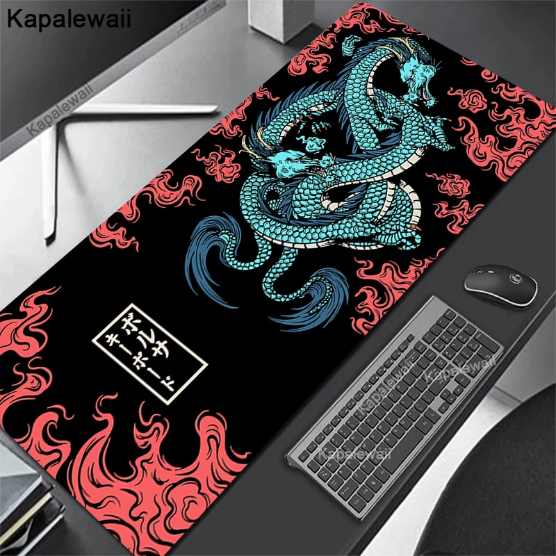 Chinese Dragon Gaming Mouse pad Computer Large XXL 900x400 Mousepad Gamer XL Rubber Table Carpet Desk Mat For Laptop Mouse pads