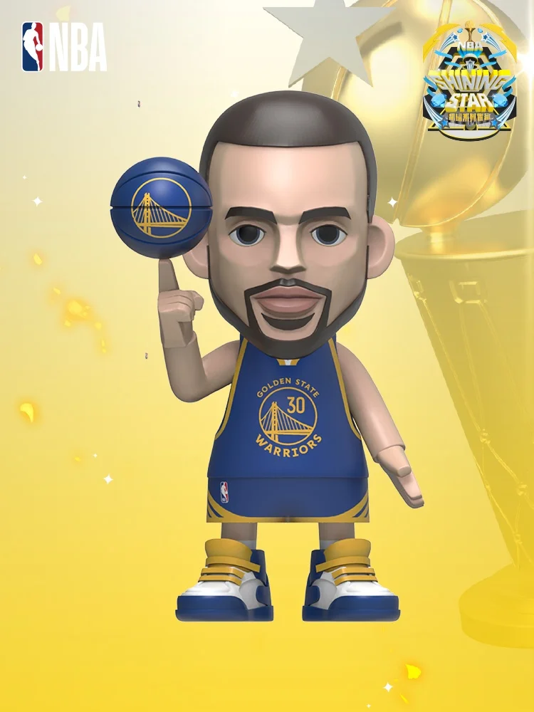 

New product flagship transformation NBA Star Shine series trendy blind box James Curry figurine desktop decoration toy gift