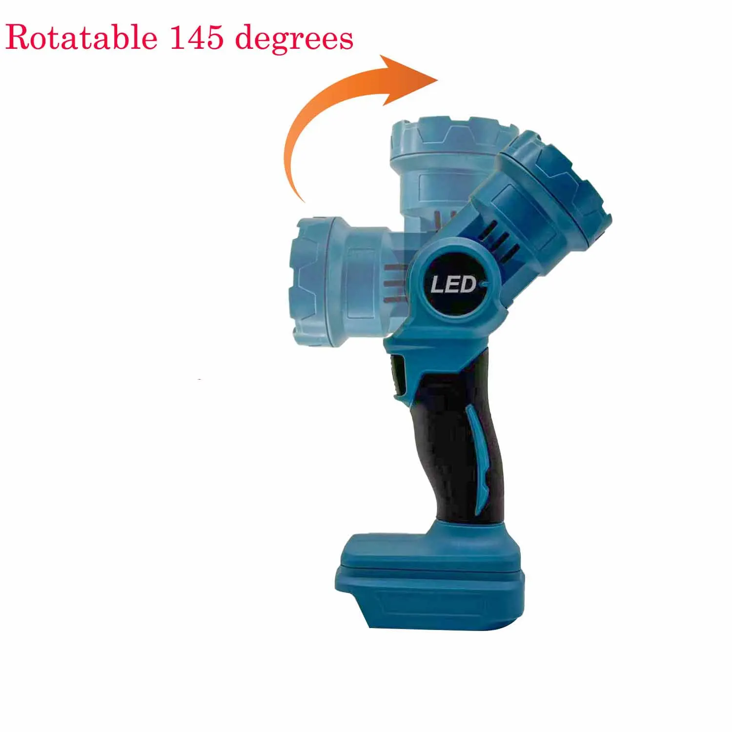 LED Flashlight Worklight Compatible with For BL1830 and BL1815 18V Batteries for Automotive Repair Lighting and Outdoor Tasks