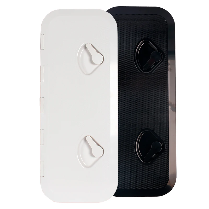 243*607mm ABS Plastic Aging Ultraviolet White Deck Marine Hatch Deck Access Hatch Boat Hatches Inspection Yacht Cover