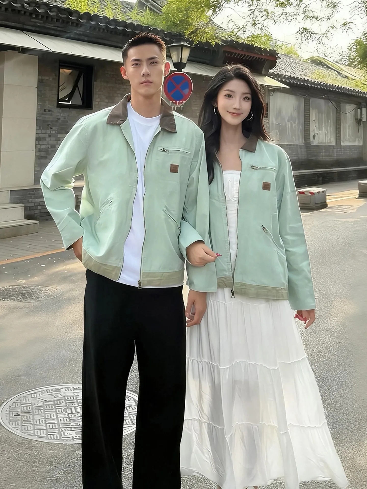 

Мужская осенняя рубашка-поло Minteen American Detroit Ort Jaet Cleanfit, свободного кроя, из хлопкового денима, для работы