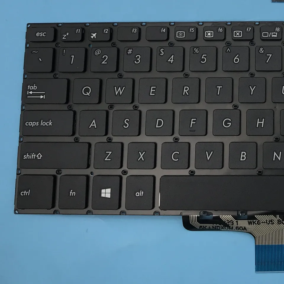 Tastiera ASUS USA Inglese Per Vivobook 15 X510UA, X510UQ, F510UA – Nera, Senza Retroilluminazione, Layout QWERTY