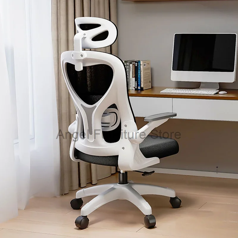 

Ergonomic Pc Computer Fabric Chair Gaming Wheels Comfortable Foldable Massage Chair Desk Tourist Silla Gamer Home Furniture