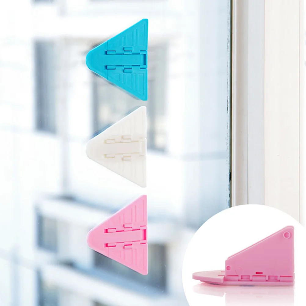 3 pcs Pengunci Jendela Geser Plastik ABS Pengaman Bayi Untuk Keamanan Rumah Kunci Pintu Lemari Pengunci Pintu Geser Anak Keamanan