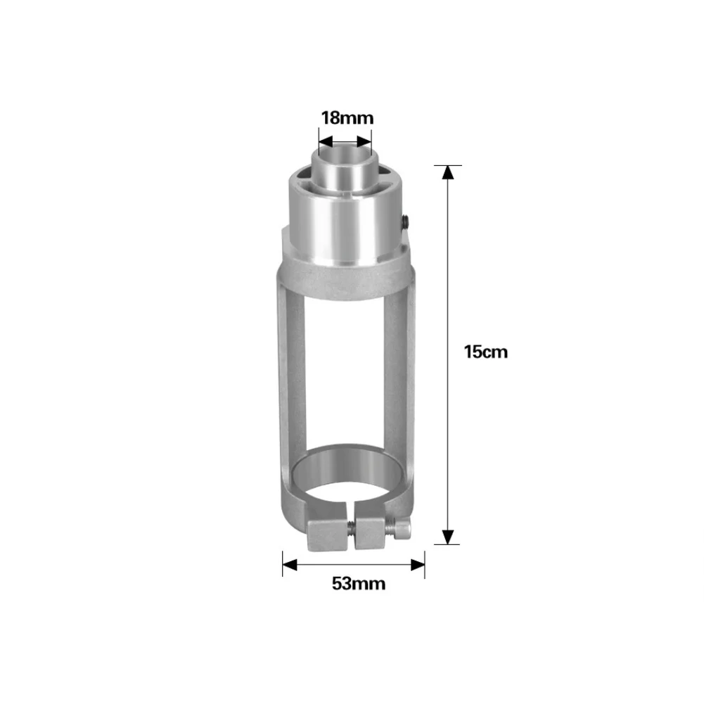For Woodworking Square Drill Holder for Precise Square Holes in Tenoning Tasks Compatible with Standard Electric Drills