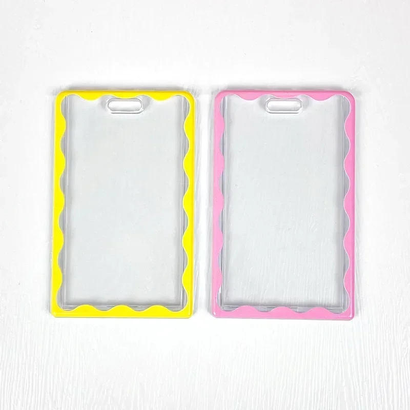 Students Bus ID Cards Protection Cover Holser Clear Visible Staff Working Cards Holder Photo Sleeves Card Case Photo Protector