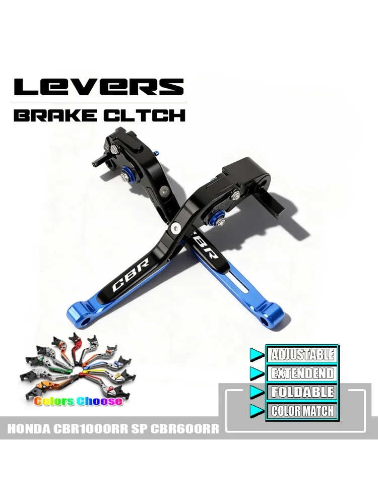 

Motorcycle CNC Adjustable Folding Extendable Brake Clutch Levers for HONDA CBR500R CB500F/X CBR300R 250 150 MONKEY GROM MSX125