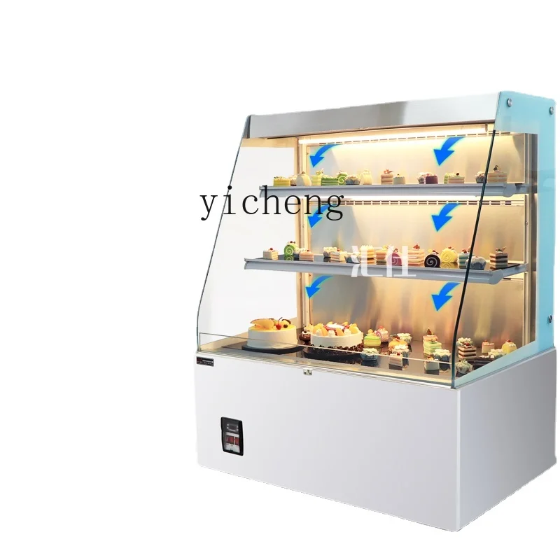 Tqh Open Cake Counter Sandwich Refrigerated Fresh Cabinet Open Display Cabinet