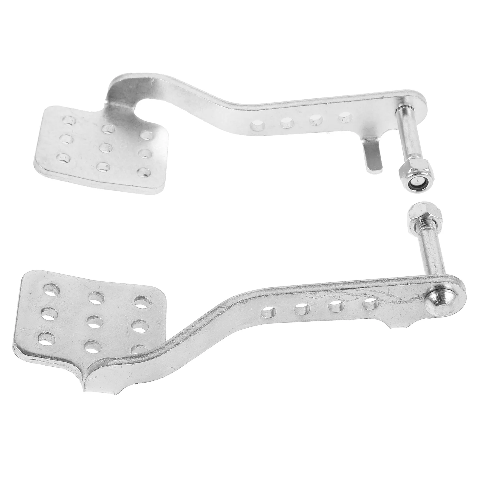 

1 Pair 212Cc 196Cc Go Kart Brake Pedal Replacement Sturdy Iron Racing Throttle Foot Pedal Durable Drift Racing Compatible With
