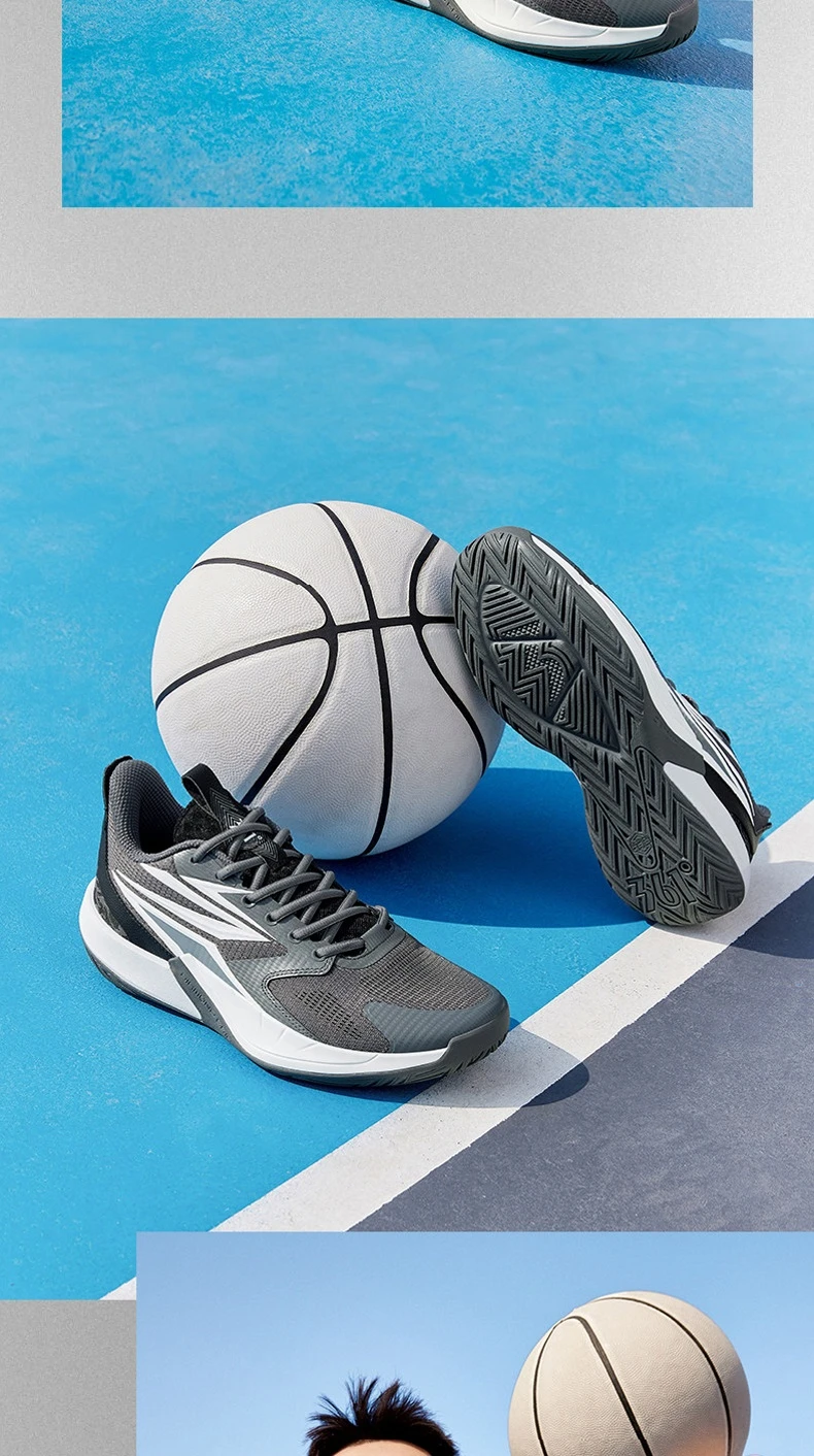 361 Degrees BIG3 Team 4.0 Herren Basketball-Sportschuhe Schutz Langlebig Verschleißfest Agil Atmungsaktive Sneakers 672621104 – Detail 12