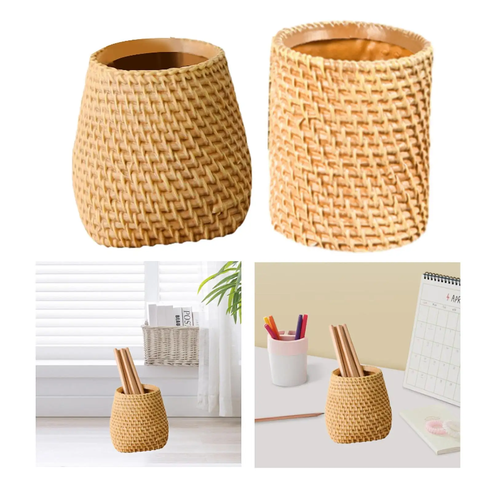 

Pencil Cup Simple Multifunctional Pen Storage Organizer Office School Supplies Pen Holder for Pencils Highlighter Pens Cosmetics