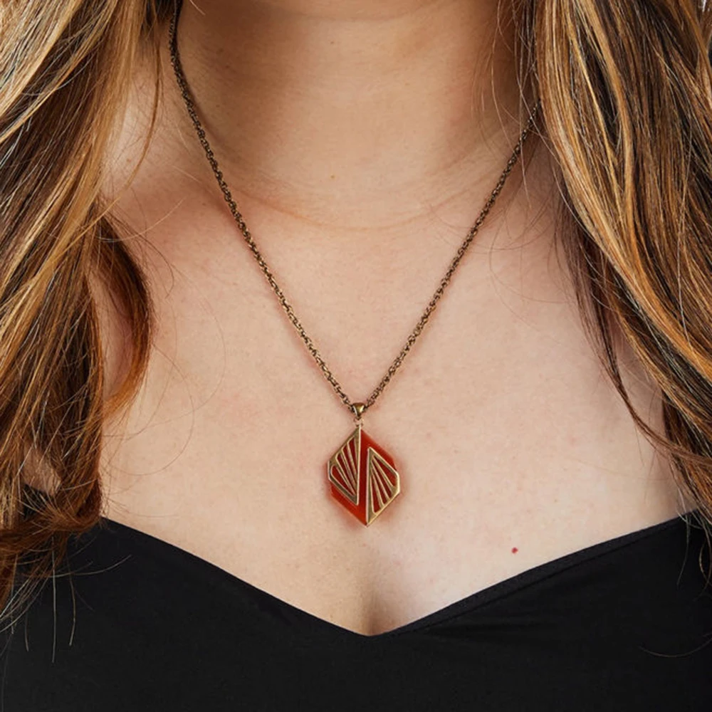 Aga-Tha المنجد قلادة القلائد مجموعة الساحرة فيلم نفس 5 نمط قلادة تحصيل لمحبي البطل الخارق تأثيري مجوهرات الحفلات #3